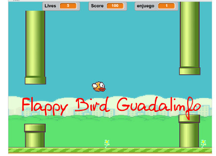 Flappy Bird Guadalinfo